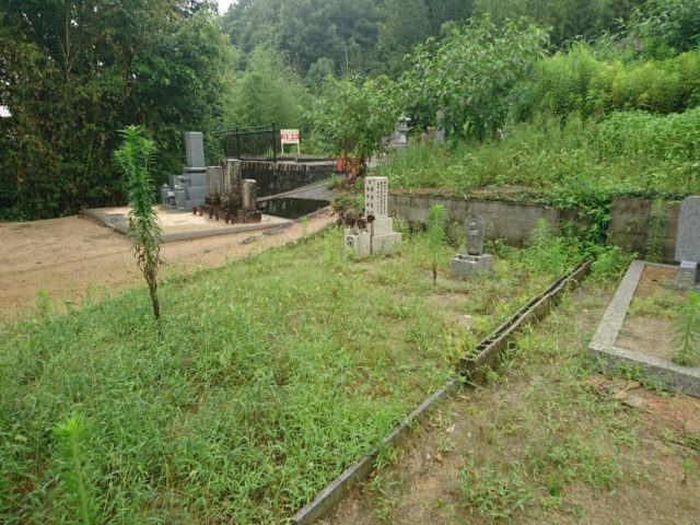 デザイン墓石を設置させて頂きました。