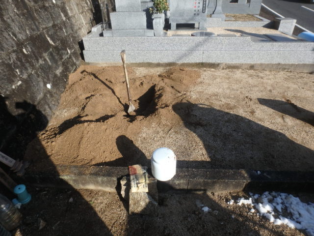 デザイン墓石を設置させて頂きました。