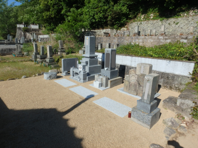 ご先祖様のお墓を整理いたしました